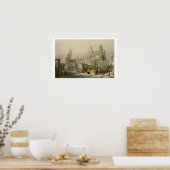 De kathedraal op Palermo, Sicilië, gegraveerd door Poster (Keuken)