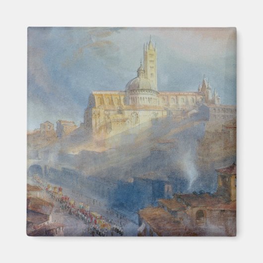 De kathedraal, Siena, 1902 Magneet (Voorkant)