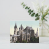 De kathedraal van Aken Briefkaart (Staand voorkant)
