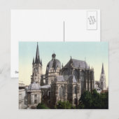 De kathedraal van Aken Briefkaart (Voorkant / Achterkant)