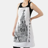 De kathedraal van Giralda Sevilla. Andalusië, Span Schort (Insitu)