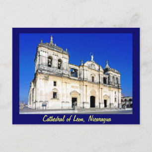 De kathedraal van Leon Briefkaart