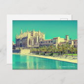 de kathedraal van Mallorca, Briefkaart Palma (Voorkant / Achterkant)
