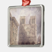 De kathedraal van Notre Dame, Parijs, 1836 Metalen Ornament (Links)