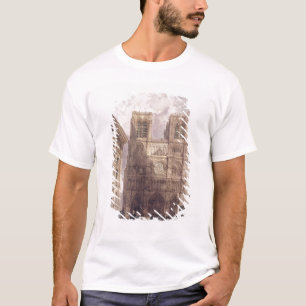 De kathedraal van Notre Dame, Parijs, 1836 T-shirt