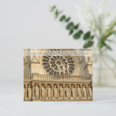 De Kathedraal van Notre-Dame - Parijs, briefkaart (Staand voorkant)