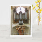 De Kathedraal van Poitiers Kaart (Gele Bloem)