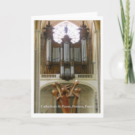 De Kathedraal van Poitiers Kaart