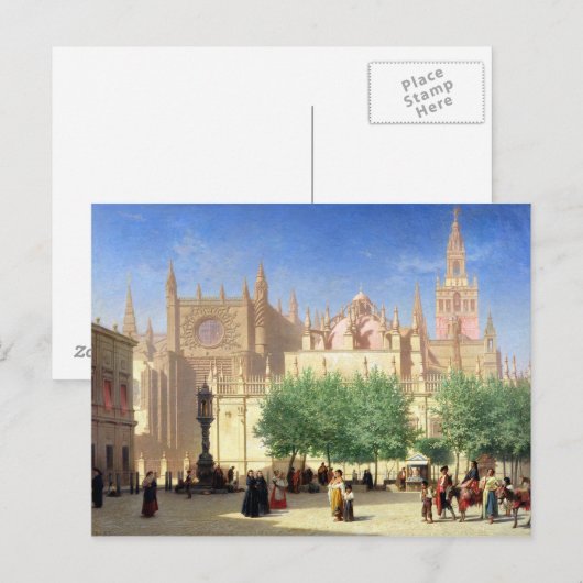 De kathedraal van Sevilla Briefkaart (Voorkant / Achterkant)