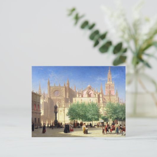 De kathedraal van Sevilla Briefkaart (Staand voorkant)