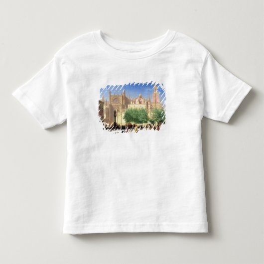 De kathedraal van Sevilla Kinder Shirts (Voorkant)