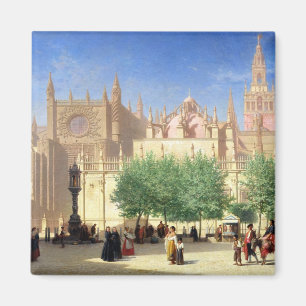 De kathedraal van Sevilla Magneet