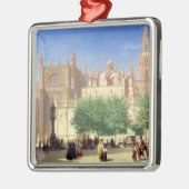 De kathedraal van Sevilla Metalen Ornament (Links)