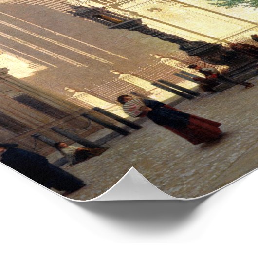 De kathedraal van Sevilla Poster (Hoek)