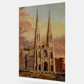 De kathedraal van Sint-Patrick in Midtown Manhatta Acryl Bord (Hoek)