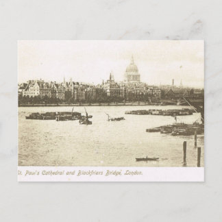 De Kathedraal van vintage Groot-Brittannië, Briefkaart