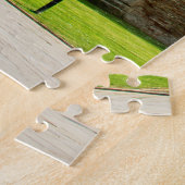 De kathedraal van Wells. Jigzaag Puzzle Legpuzzel (Zijkant)