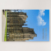 De kathedraal van Wells. Jigzaag Puzzle Legpuzzel (Horizontaal)