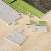 De kathedraal van Wells. Legpuzzel (Zijkant)