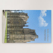 De kathedraal van Wells. Legpuzzel (Horizontaal)