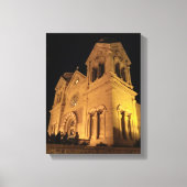 De kathedrale basiliek van St. Franciscus van Assi Canvas Afdruk (Voorkant)