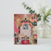 De kathedralen van Broadway door Florine Stettheim Briefkaart (Staand voorkant)