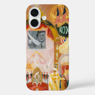 De kathedralen van Broadway door Florine Stettheim iPhone 16 Hoesje