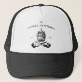 De katholieke Gentleman Trucker Hat Pet (Voorkant)