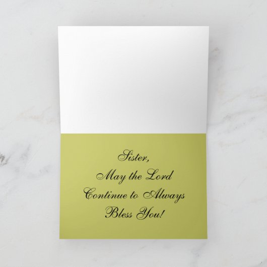 De katholieke Kaart van de Non van het "50ste (Binnen)