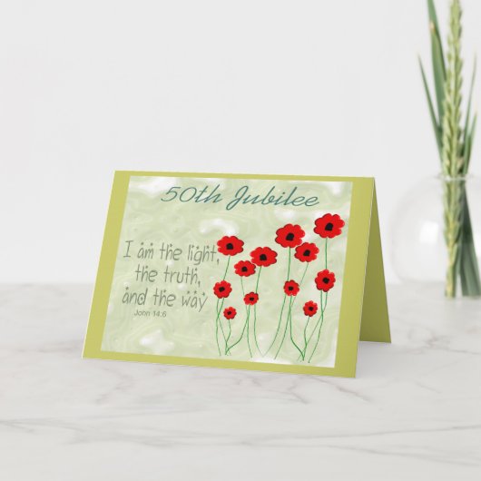 De katholieke Kaart van de Non van het "50ste (Voorkant)