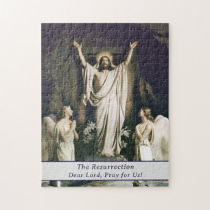 De katholieke puzzel van de opstanding legpuzzel