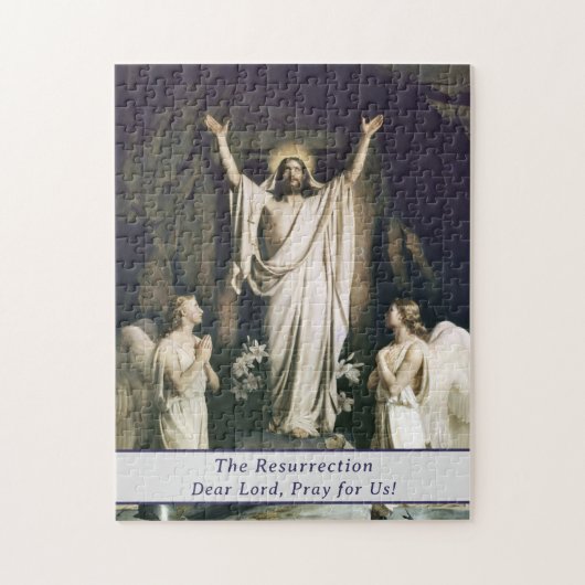 De katholieke puzzel van de opstanding legpuzzel (Verticaal)