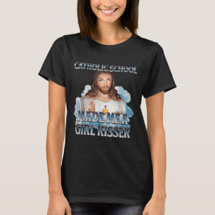 De katholieke school maakte van mij een meisje dat t-shirt