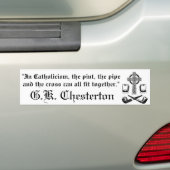 De katholieke slaapzaal sticker (Op auto)