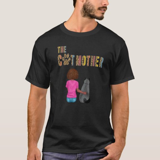 De Katmoeder Britse Korthaar Kat Moederkat Mo T-shirt (Voorkant)