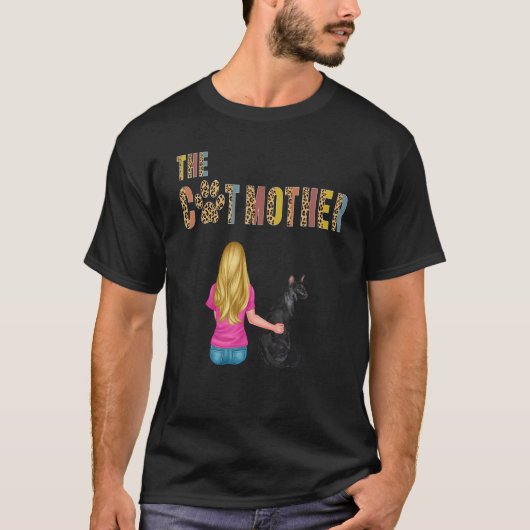 De Katmoeder Sphynx Kat   Kitten Moederkat Moeder T-shirt (Voorkant)