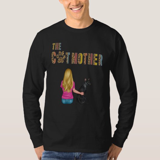 De Katmoeder Sphynx Kat Kitten Moederkat Moeder T-shirt (Voorkant)