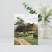 De katoen briefkaart (Staand voorkant)