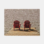 De katoen deurmat (Voorkant)