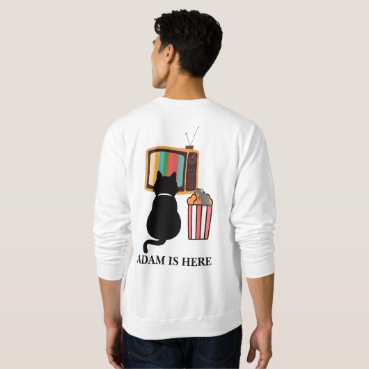 DE KATTE KATTE KORTE DOCUSTOMIZE PERSONALISEERDE N TRUI (Achterkant volledig)