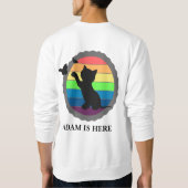 DE KATTE KATTE KORTE DOCUSTOMIZE PERSONALISEERDE N TRUI (Achterkant)