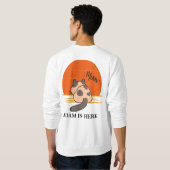 DE KATTE KATTE KORTE DOCUSTOMIZE PERSONALISEERDE N TRUI (Achterkant volledig)