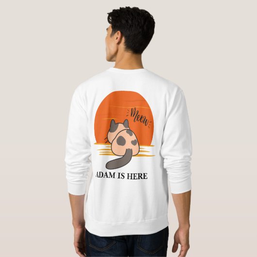 DE KATTE KATTE KORTE DOCUSTOMIZE PERSONALISEERDE N TRUI (Achterkant volledig)