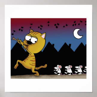 De katten en de ratten poster