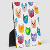 De katten en de vrienden van de waterverf fotoplaat (Zijkant)