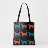 De katten in de tas. tote bag (Voorkant)
