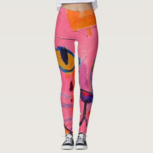 De katten miauwen leggings (Voorkant)