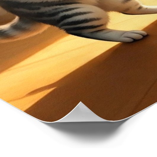 De katten miauwen poster (Hoek)