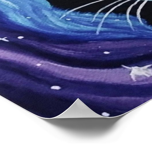 De katten miauwen poster (Hoek)