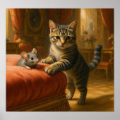 De katten miauwen poster (Voorkant)